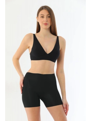 SİYAH MI 2703 Lazer Kesim İz Yapmaz Hayalet Boxer