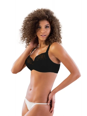 SİYAH MI Emay 113 D Balenli Toparlayıcı Sütyen