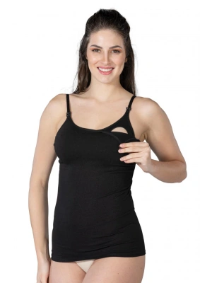 SİYAH MI Emay 1414 Modal Cotton Emzirme Atlet