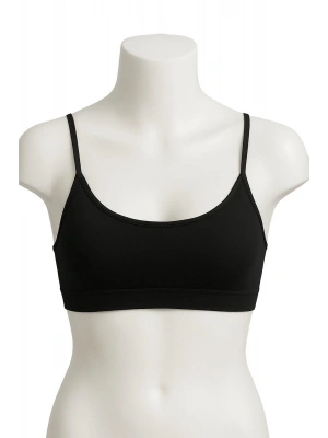 SİYAH MI Emay 1815 6'Lı Pedli Alıştırma Sütyeni