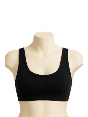 SİYAH MI Emay 1817 6'Lı Pedli Sporcu Sütyen