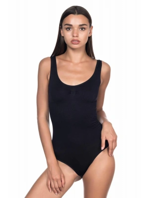 SİYAH MI Emay 1924 Soft Kalın Askıllı Çıtçıtlı Body