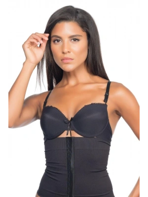 SİYAH MI Emay 2026 Agraflı Korse