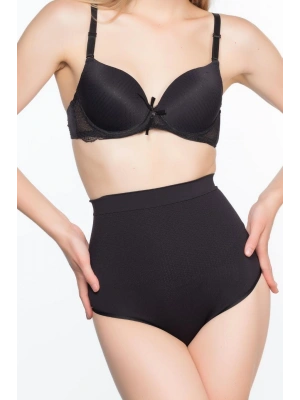 SİYAH MI Emay 2054 Masajlı String Korse