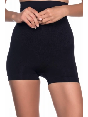 SİYAH MI Emay 2055 Yüksek Bel Masajlı Boxer Korse