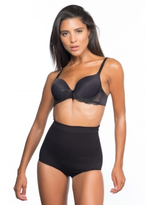 SİYAH MI Emay 2057 Yüksek Bel Masajlı Slip Korse