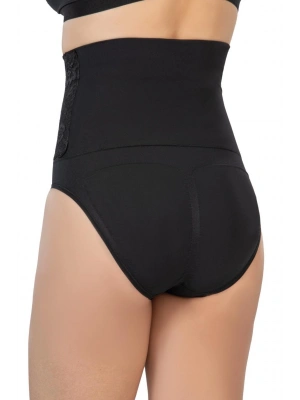 SİYAH MI Emay 2090 Önü Dantelli Yüksek Bel Slip Korse