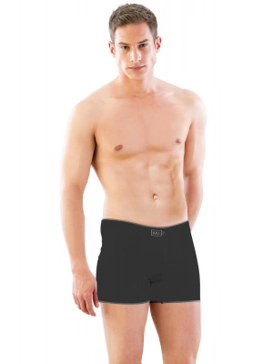 SİYAH MI Emay 2108 Seamless uzun Erkek Boxer