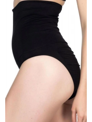 SİYAH MI Emay 2813 Yüksek Bel Slip Lazer Korse