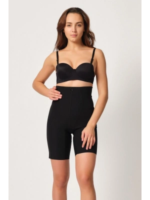 SİYAH MI Emay 2814 Double Yüksek Bel Boxer Lazer Korse