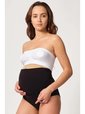 SİYAH MI Emay 2825 Cotton Hamile Karın Destekleyici Slip Korse
