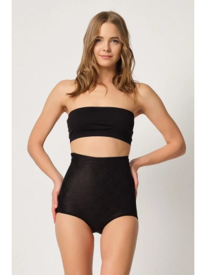 SİYAH MI Emay 2842 Lazer Dantelli Slip Korse