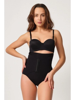 SİYAH MI Emay 2932 Double Karın Agraf Destekli Slip Lazer Korse