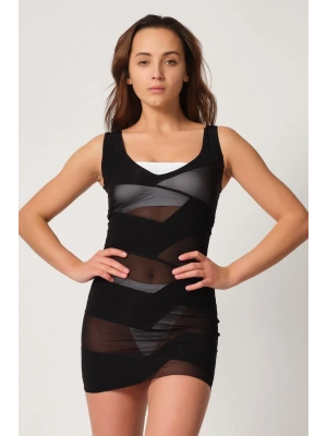 SİYAH MI Emay 2934 Toparlayıcı Elbise Lazer Korse