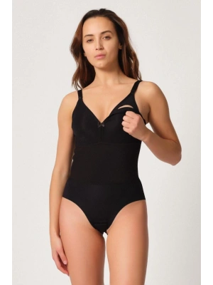 SİYAH MI Emay 2944 Sırt Destekli Badi Emzirme Korse