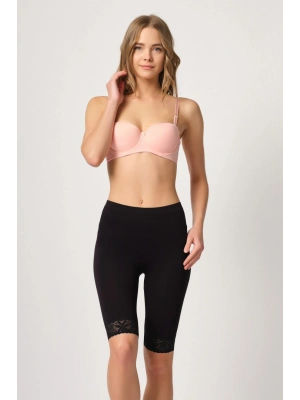 SİYAH MI Emay 3004 Soft Uzun Paça Dantel Boxer