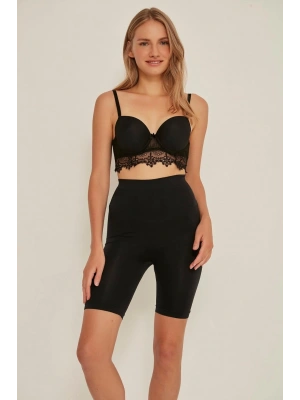 SİYAH MI Emay 3005 Soft Uzun Paçalı Boxer Korse