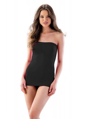 SİYAH MI Emay 5005 Soft Desenli Straplez Atlet