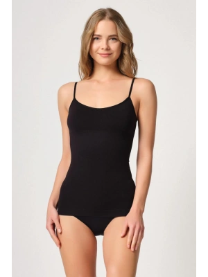 SİYAH MI Emay 5020 İnce Askılı Atlet Korse