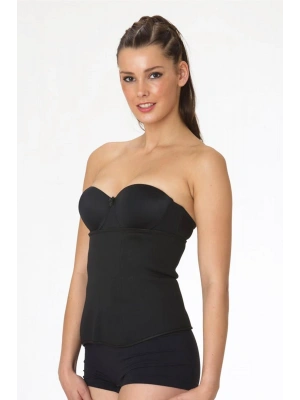 SİYAH MI Emay 9153 Cırtlı Uzun Bel Korse