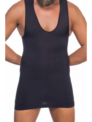 SİYAH MI Emay E1003 V Yaka Erkek Korse Atlet