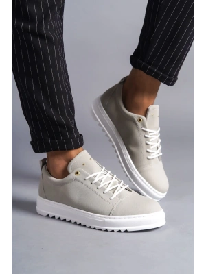 SLW152 Cool Bağcıklı Süet Erkek Günlük Spor Klasik Ayakkabı SBT - Gri