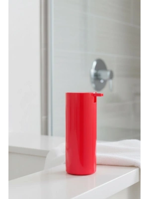 Soft Pembe Şeffaf Akrilik Sıvı Sabunluk 250 ml