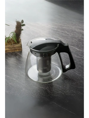 Süzgeçli Cam Demlik 1100 ml