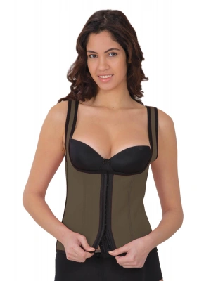 TEN MI 9173 Agraflı Göğsü Açık Atlet Korse