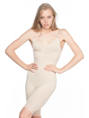 TEN MI Emay 2031 Paçalı Dantelli Boy Korse