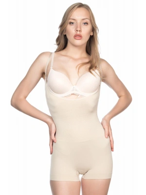 TEN MI Emay 2058 Göğsü Açık Kısa Paça Boy Korse