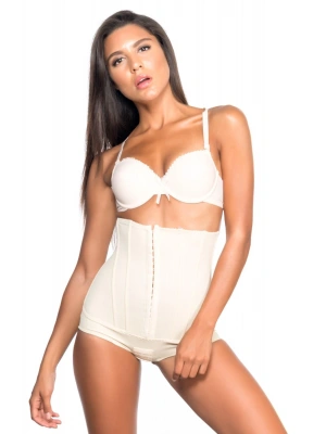 TEN MI Emay 2824 Yüksek Bel Balen Agraflı Slıp Lazer Korse