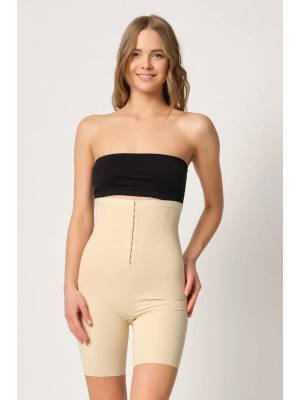 TEN MI Emay 2832 Yüksek Bel Balen Destekli Agraflı Lazer Korse