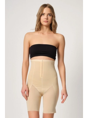 TEN MI Emay 2928 Ön Agraflı Tül Paçalı Lazer Korse