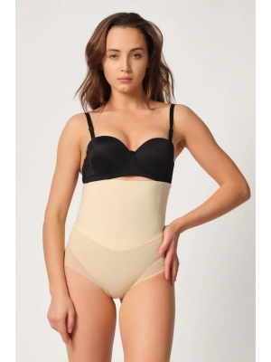 TEN MI Emay 2945 Tül Karyokalı Slip Lazer Korse