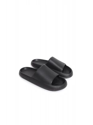 TRL001 - Poliüretan Erkek Terlik SIYAH