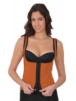 TURUNCU MI 9173 Agraflı Göğsü Açık Atlet Korse