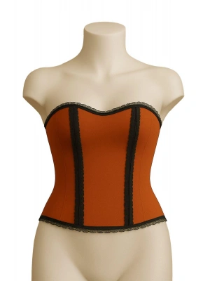 TURUNCU MI Emay 9155 F Fırfırlı Terletici Büstiyer