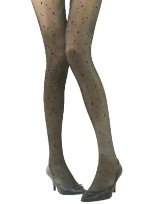 Vog İnce Desenli Külotlu Kartanesi Siyah 2