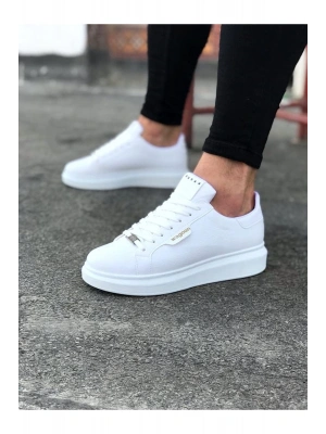 Wagoon WG01 Beyaz Düz Erkek Casual Ayakkabı