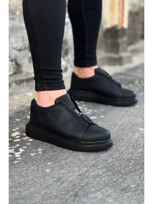 Wagoon Wg010 Kömür Cilt Erkek Casual Ayakkabı Erkek Günlük Ayakkabı