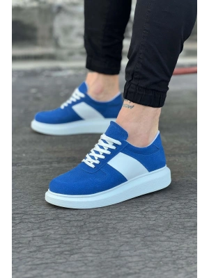 Wagoon WG011 Mavi Süet Erkek Casual Ayakkabı