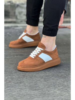 Wagoon Wg011 Taba Süet Erkek Casual Ayakkabı Erkek Günlük Ayakkabı