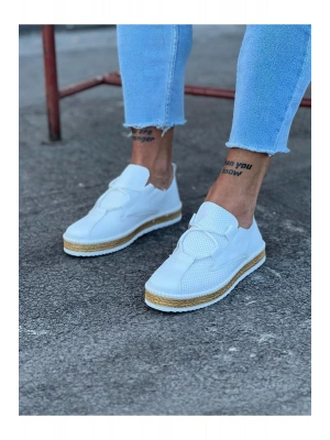 Wagoon Wg015 Beyaz Erkek Casual Ayakkabı Erkek Günlük Ayakkabı