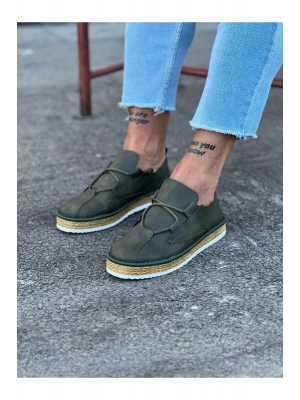 Wagoon Wg015 Haki Erkek Casual Ayakkabı Erkek Günlük Ayakkabı