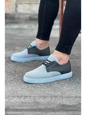 Wagoon WG016 Gri Triko Erkek Casual Ayakkabı