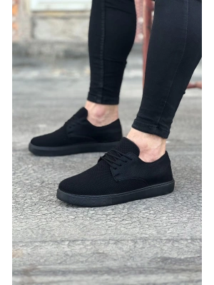 Wagoon Wg016 Kömür Triko Erkek Casual Ayakkabı Erkek Günlük Ayakkabı