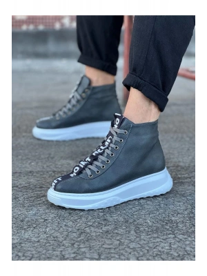 Wagoon Wg03 Gri Erkek Yarım Bilek Erkek Bot