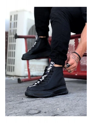 Wagoon Wg03 Kömür Şerit Yarım Bilek Erkek Bot