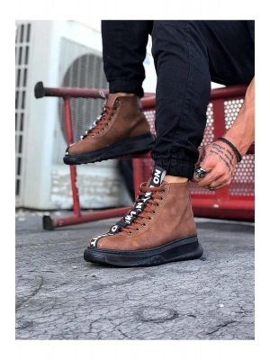 Wagoon Wg03 Taba Kömür Erkek Yarım Bilek Erkek Bot